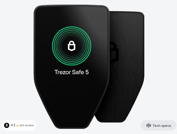 Trezor device